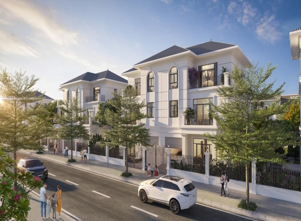 Thiết kế biệt thự đơn lập Taseco Mê Linh