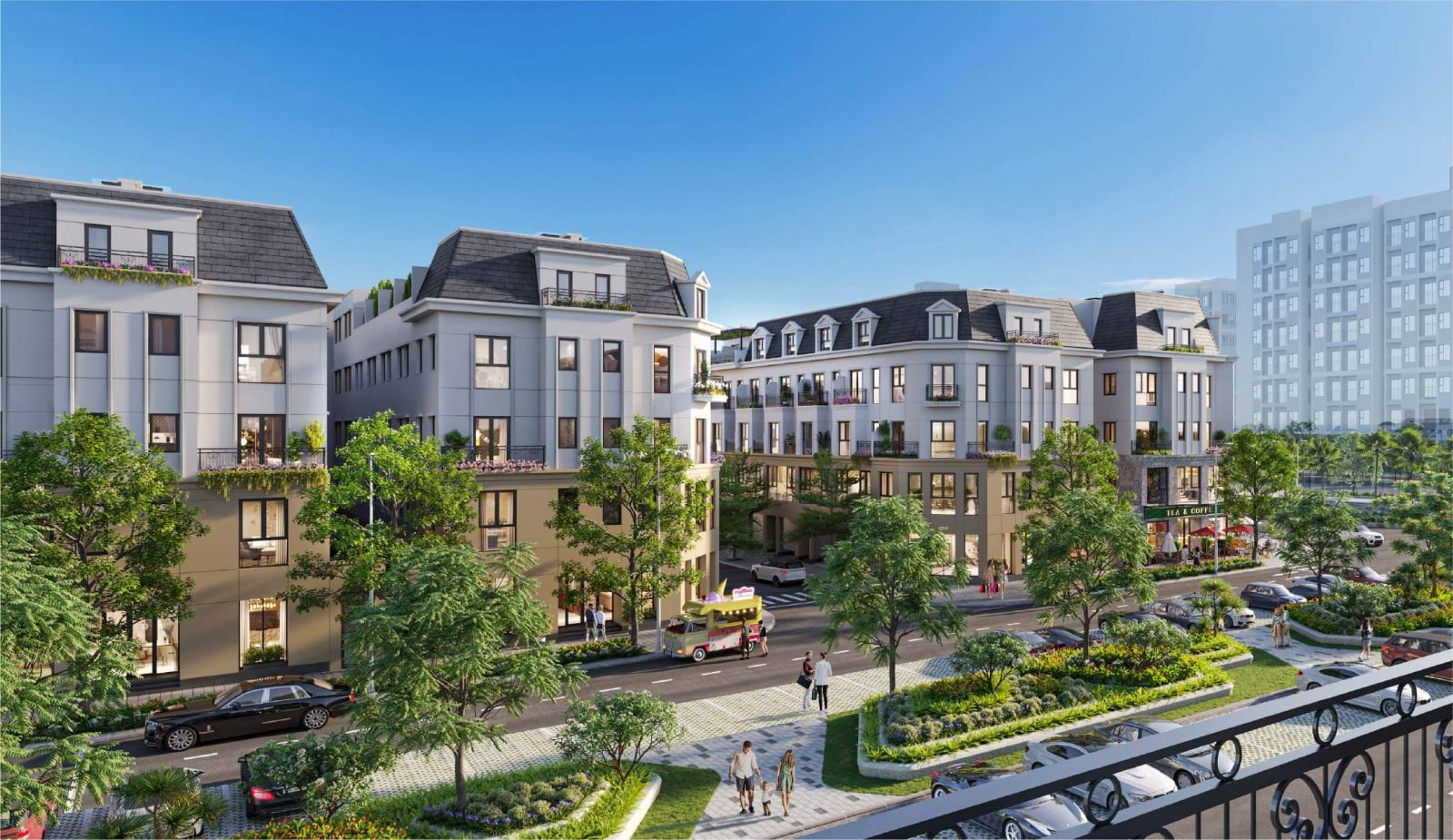 Thiết kế liền kề Taseco Mê Linh